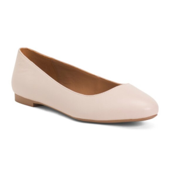 NEW JOHNSTON AND MURPHY Leather Delanie Ballet Flats for women 2510 3j7m - Picture 2 of 3